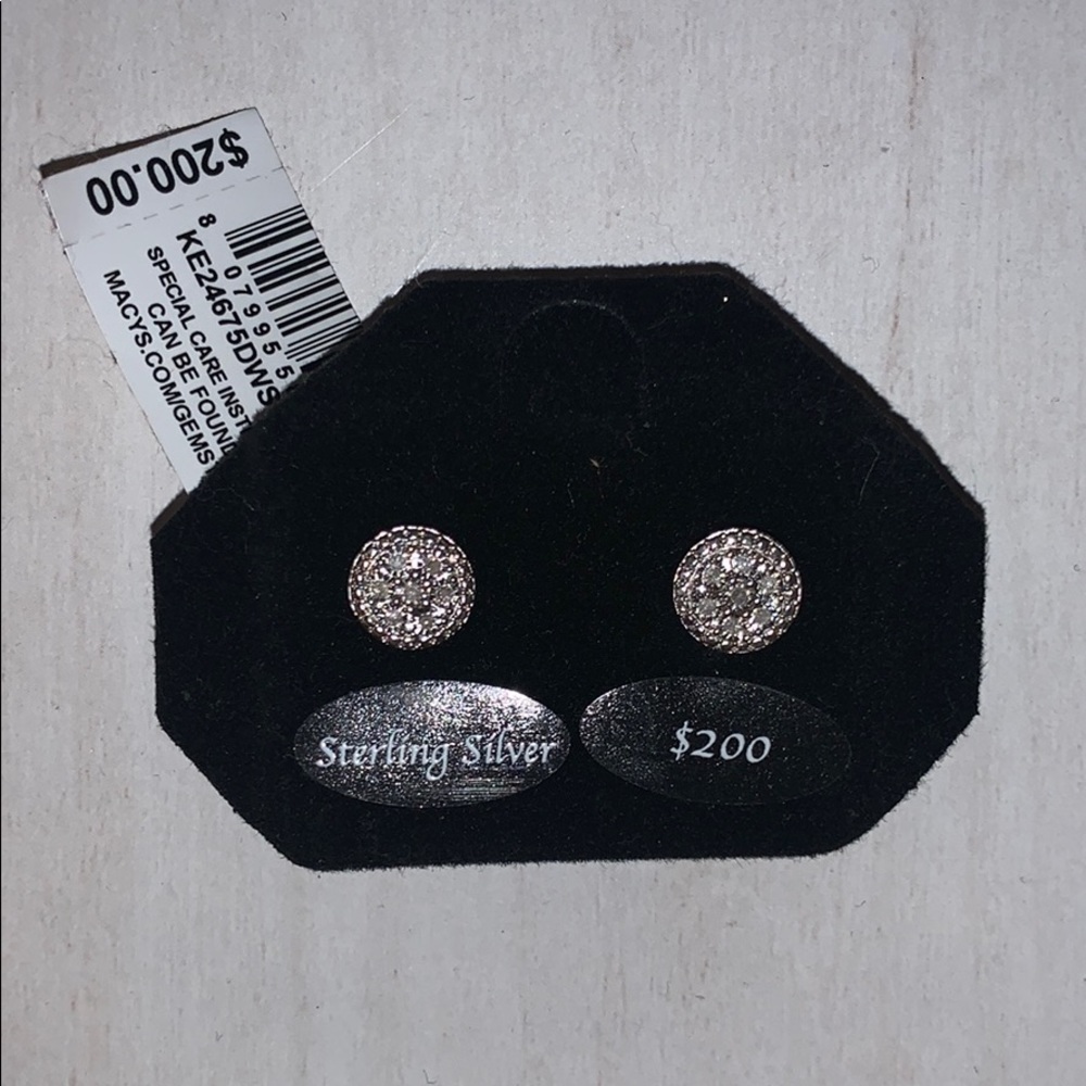 Sterling silver studs